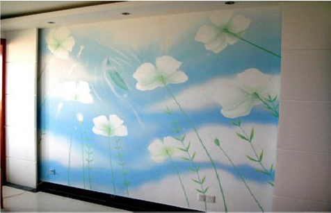 阜宁县画墙绘怎么画好白云的蓬松感？