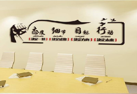 阜宁县企业文化墙主要展示什么?