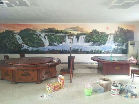 阜宁县墙绘-写实风景