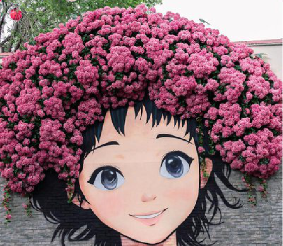 阜宁县墙体彩绘-网红墙打卡